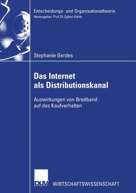 Stephanie Gerdes - Das Internet als Distributionskanal, E-bok