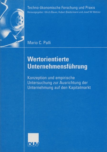 Mario C. Palli - Wertorientierte Unternehmensführung, E-bok