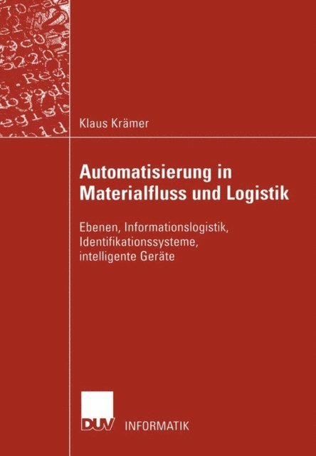 Klaus Kramer - Automatisierung in Materialfluss und Logistik, E-bok