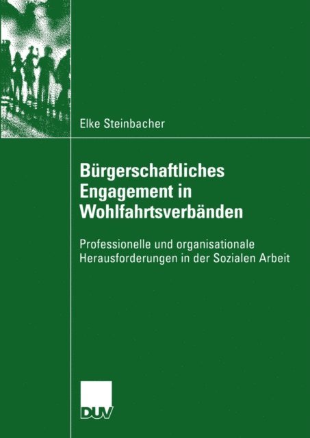 Elke Steinbacher - Bürgerschaftliches Engagement in Wohlfahrtsverbänden, E-bok