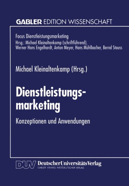 Michael Kleinaltenkamp - Dienstleistungsmarketing, E-bok