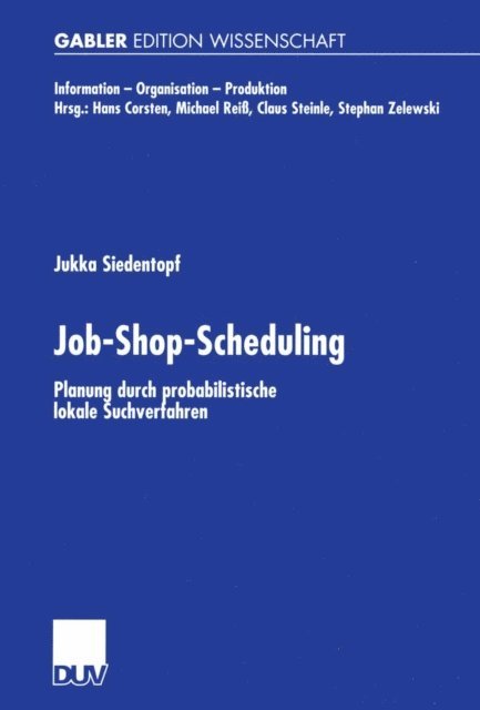 Jukka Siedentopf - Job-Shop-Scheduling, E-bok