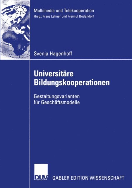 Svenja Hagenhoff - Universitäre Bildungskooperationen, E-bok