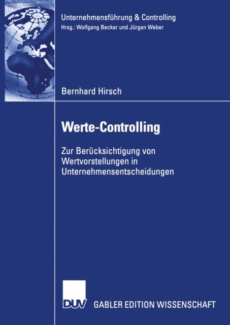 Bernhard Hirsch - Werte-Controlling, E-bok