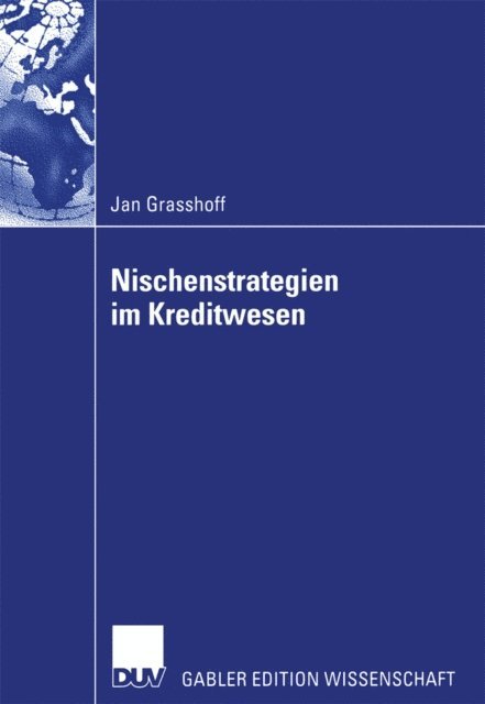 Jan Grasshoff - Nischenstrategien im Kreditwesen, E-bok