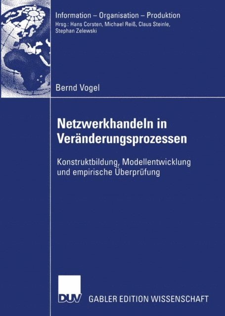 Bernd Vogel - Netzwerkhandeln in Veränderungsprozessen, E-bok