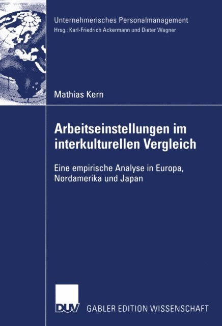 Mathias Kern - Arbeitseinstellungen im interkulturellen Vergleich, E-bok