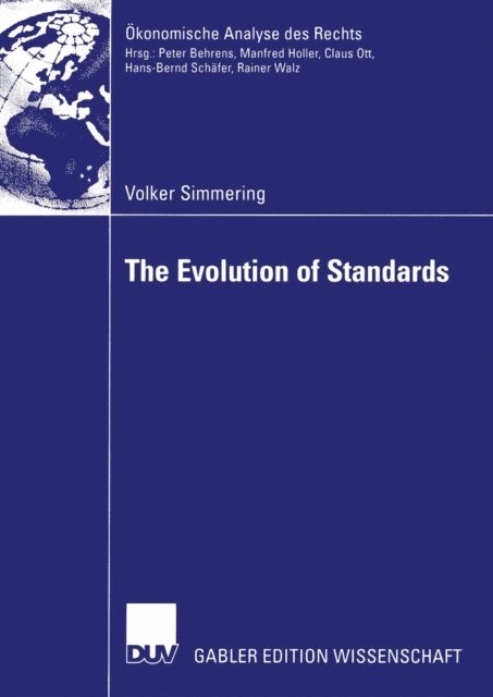 Volker Simmering - Evolution of Standards, E-bok