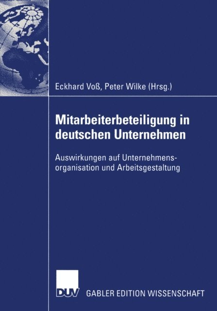 Peter Wilke, Eckhard Vo - Mitarbeiterbeteiligung in deutschen Unternehmen, E-bok