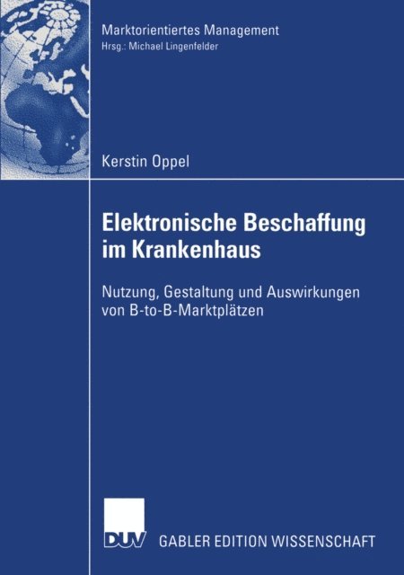 Kerstin Oppel - Elektronische Beschaffung im Krankenhaus, E-bok