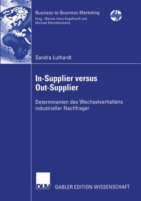 Sandra Luthardt - In-Supplier versus Out-Supplier, E-bok