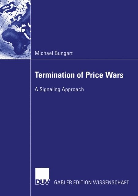 Michael Bungert - Termination of Price Wars, E-bok