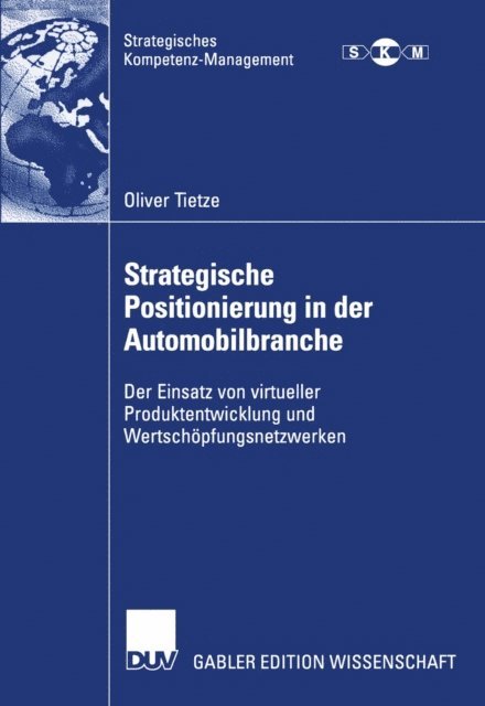 Oliver Tietze - Strategische Positionierung in der Automobilbranche, E-bok