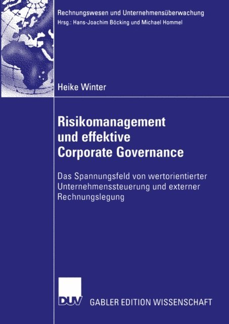 Heike Winter - Risikomanagement und effektive Corporate Governance, E-bok