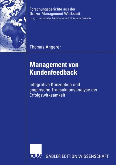 Thomas Angerer - Management von Kundenfeedback, E-bok