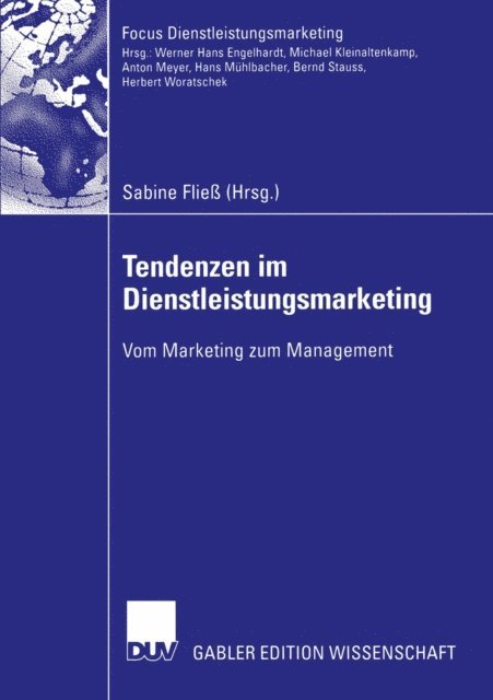 Sabine Flie - Tendenzen im Dienstleistungsmarketing, E-bok