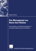 Das Management von Know-how-Risiken