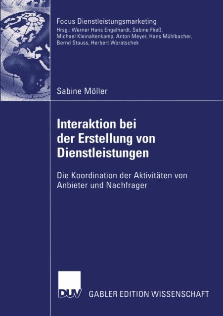 Sabine Moller - Interaktion bei der Erstellung von Dienstleistungen, E-bok