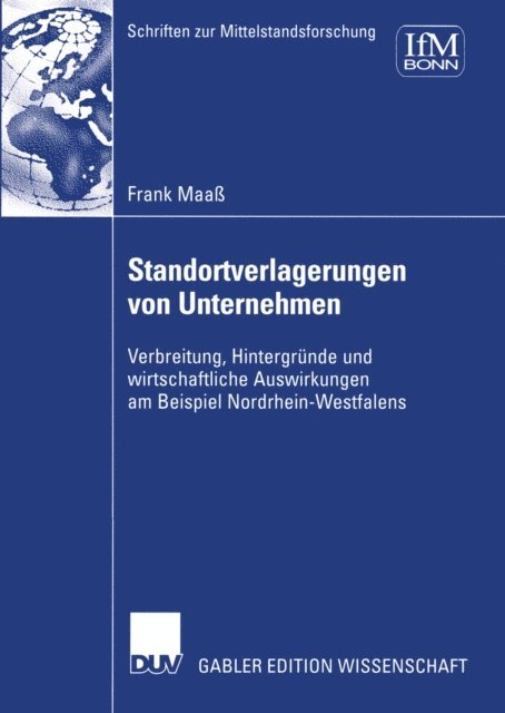 Frank Maa - Standortverlagerungen von Unternehmen, E-bok