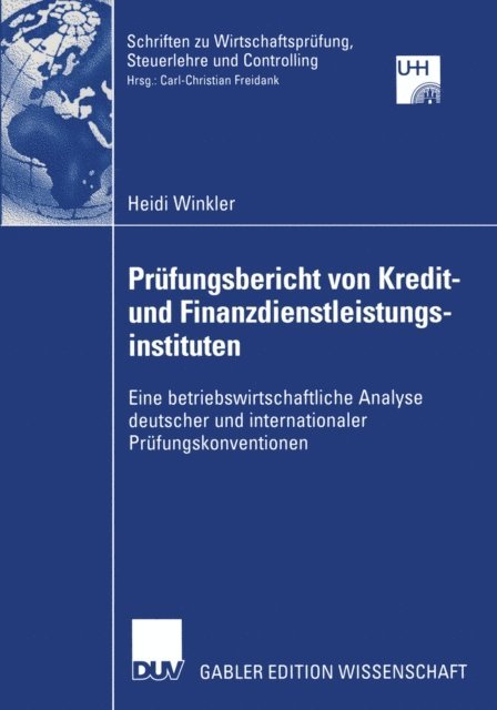 Heidi Winkler - Prüfungsbericht von Kredit— und Finanzdienstleistungsinstituten, E-bok