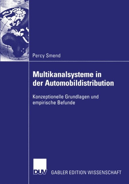 Percy Smend - Multikanalsysteme in der Automobildistribution, E-bok