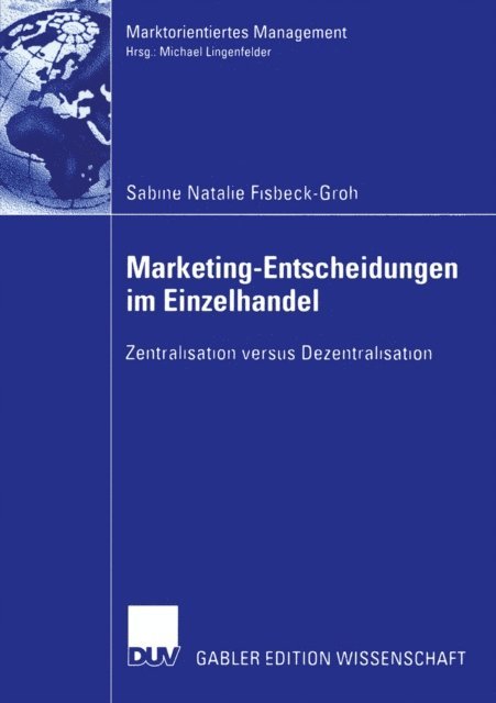 Sabine Natalie Fisbeck-Groh - Marketing-Entscheidungen im Einzelhandel, E-bok