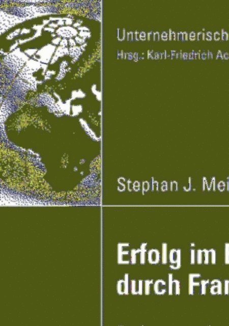 Stephan J. Meier - Erfolg im Einzelhandel durch Franchising, E-bok