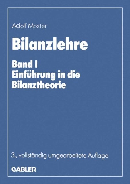 Adolf Moxter - Bilanzlehre, E-bok