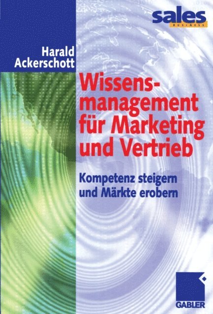 Harald Ackerschott - Wissensmanagement für Marketing und Vertrieb, E-bok