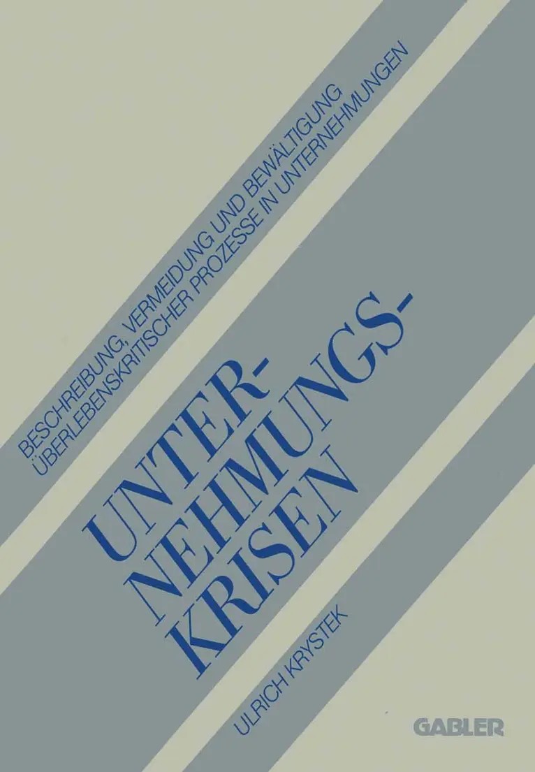 Unternehmungskrisen, Häftad. Tillgänglighet: Lägg i varukorg