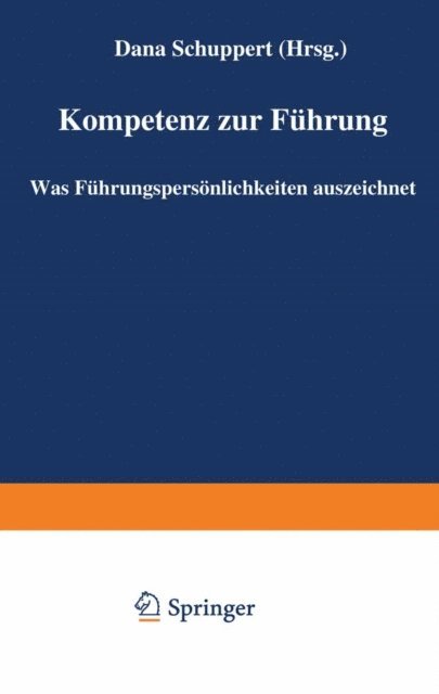 Dana Schuppert - Kompetenz zur Führung, E-bok
