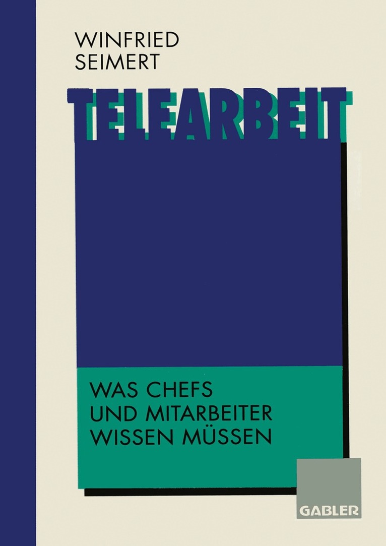 Winfried Seimert - Telearbeit, Häftad