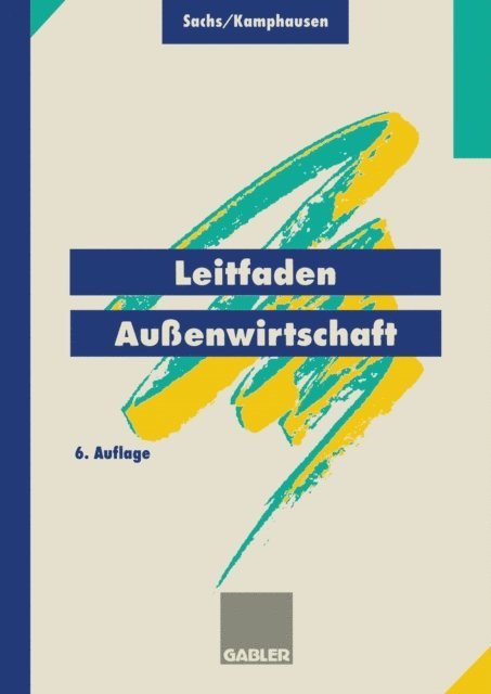 Rudolf Kamphausen, Rudolf Sachs - Leitfaden Außenwirtschaft, E-bok