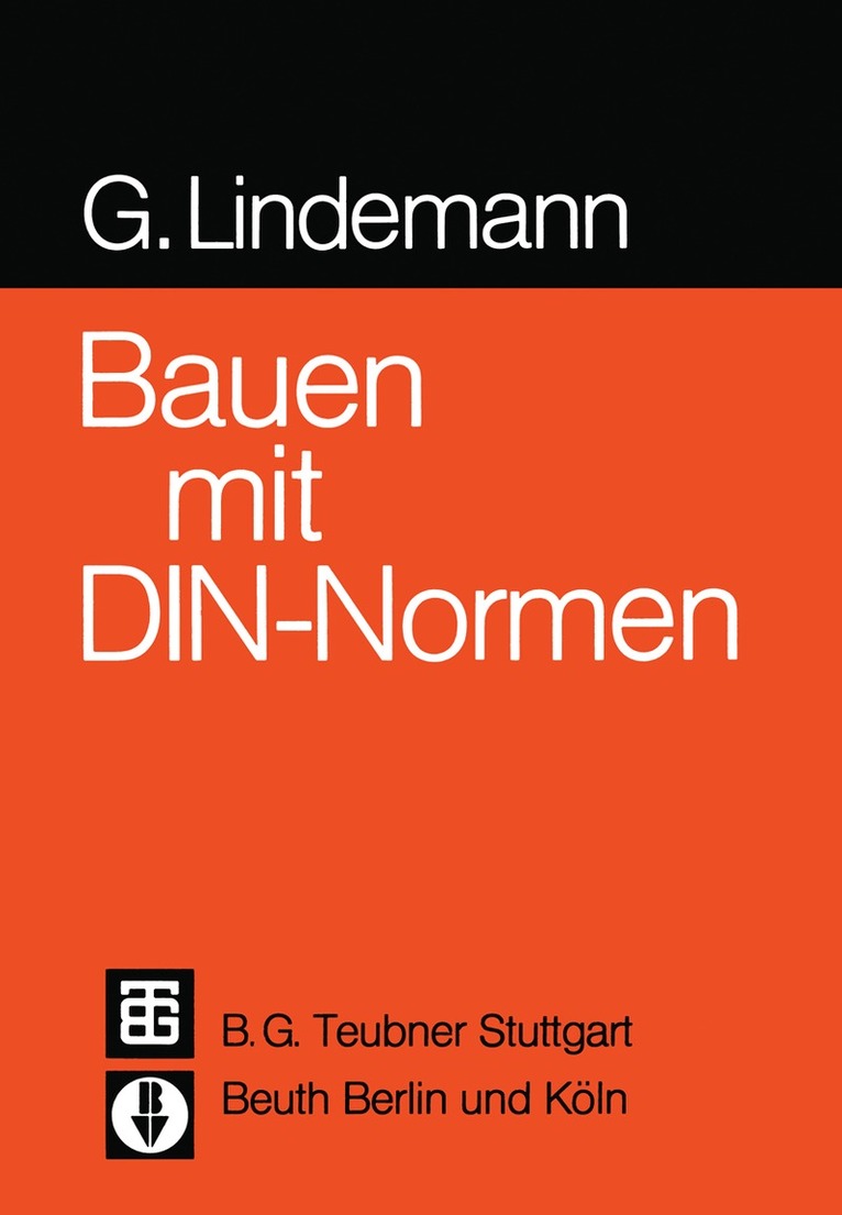 Georg Lindemann - Bauen mit DIN-Normen, Häftad