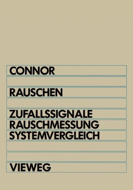F. R. Connor - Rauschen, E-bok
