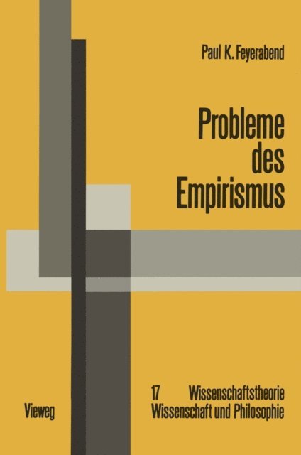 Paul K. Feyerabend - Probleme des Empirismus, E-bok