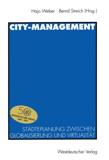 Bernd Streich, Hajo Weber - City-Management, E-bok
