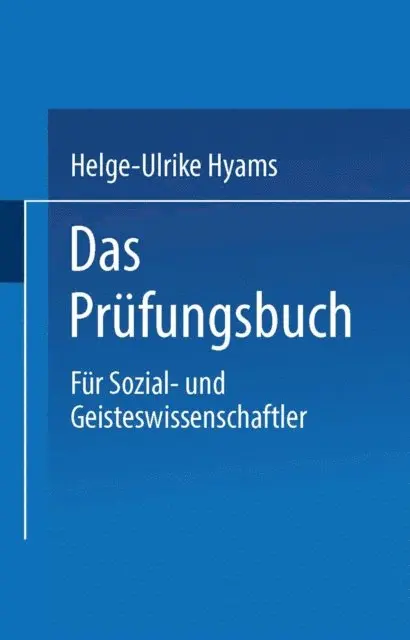 Helge-Ulrike Hyams - Das Prüfungsbuch, E-bok. Tillgänglighet: Lägg i varukorg