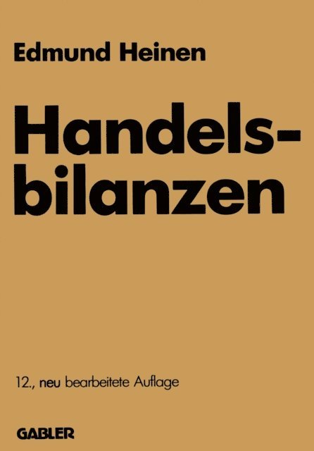 Edmund Heinen - Handelsbilanzen, E-bok