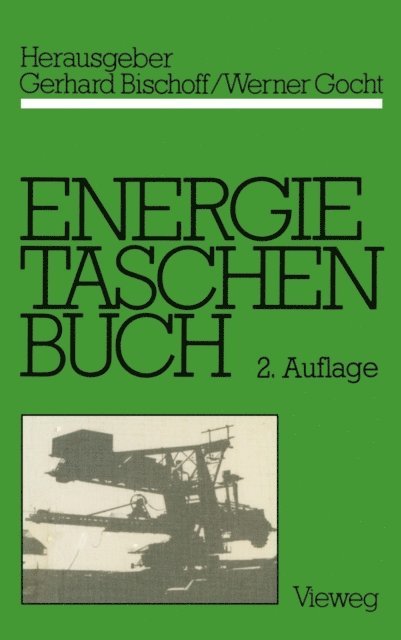 Friedrich Adler, Gerhard Bischoff - Energietaschenbuch, E-bok
