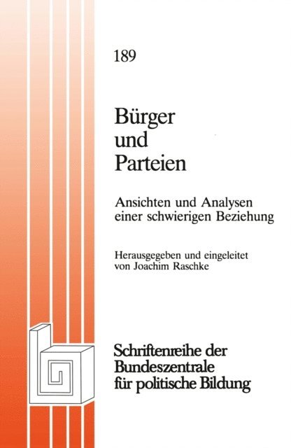 Joachim Raschke - Bürger und Parteien, E-bok