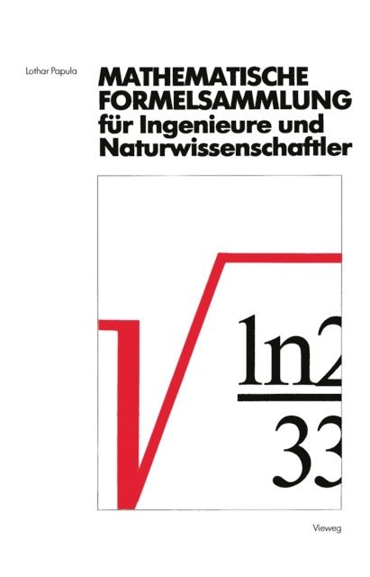 Lothar Papula - Mathematische Formelsammlung, E-bok