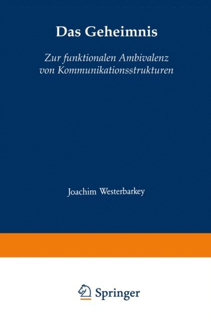 Joachim Westerbarkey - Das Geheimnis, E-bok