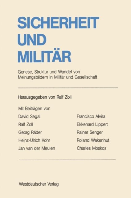 Ralf Zoll - Sicherheit und Militär, E-bok