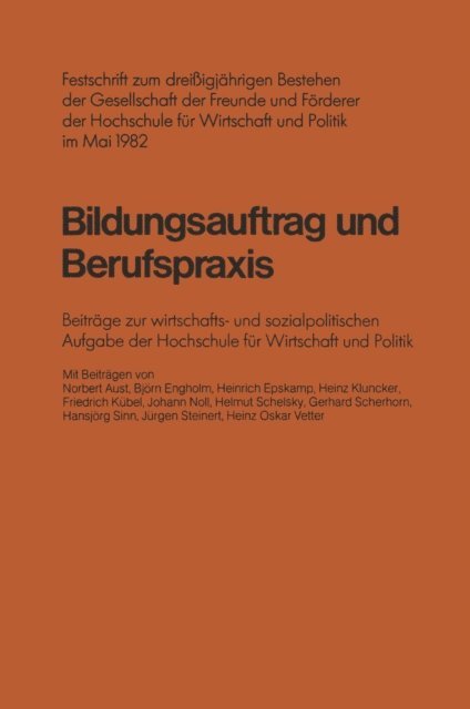 Norbert Aust - Bildungsauftrag und Berufspraxis, E-bok