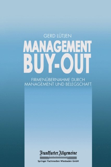 Gerd Lutjen - Management Buy-out, E-bok