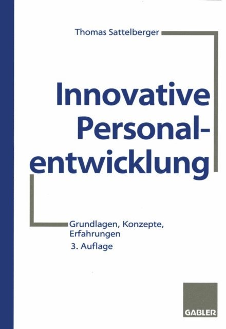 Thomas Sattelberger - Innovative Personalentwicklung, E-bok