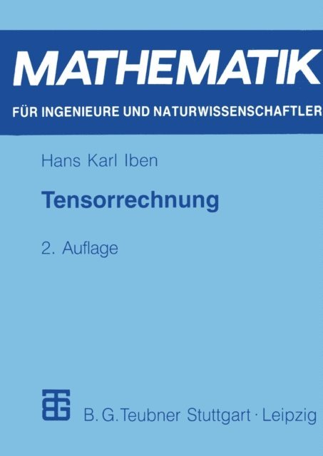 Hans Karl Iben - Tensorrechnung, E-bok