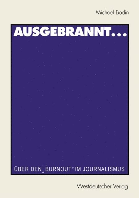 Michael Bodin - Ausgebrannt..., E-bok