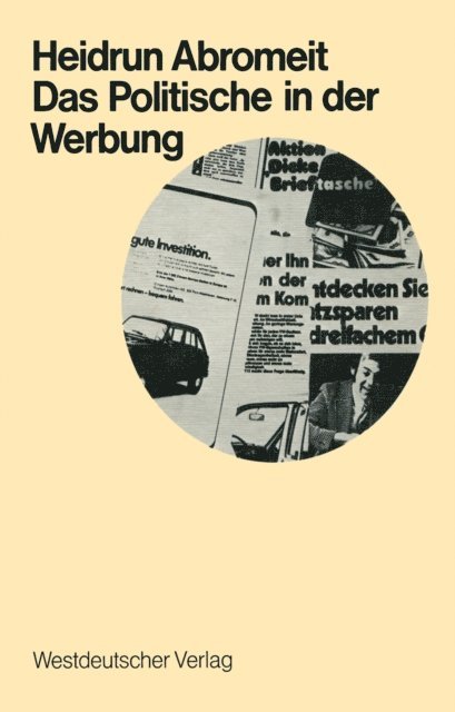 Heidrun Abromeit - Das Politische in der Werbung, E-bok